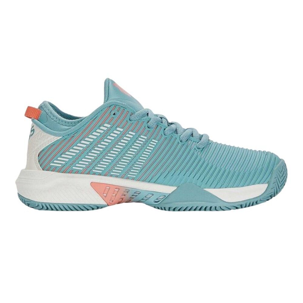K-Swiss Womens/Ladies Hypercourt Supreme Tennis Shoes / Blue/White/Sand